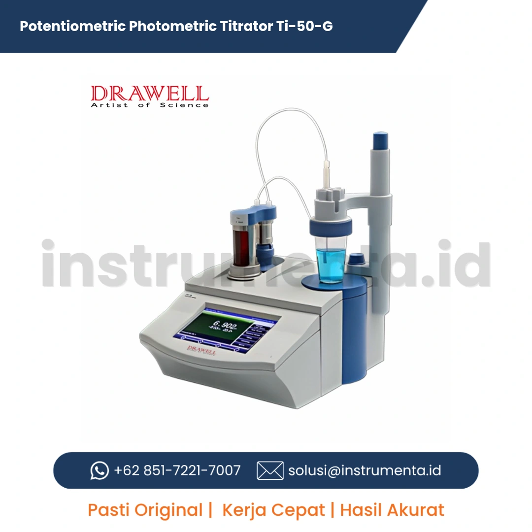 Supplier Karl Fischer & Potentiometric/Photometric Titrator Ti-50-G Terpercaya | Alat Titrasi Ganda Optik & Elektrokimia